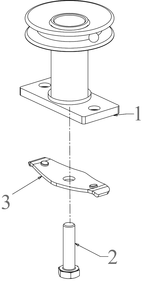 Blade Adapter Diagram and Parts List for 12AVB2ML345 2022 Yard Machines Lawn Mower